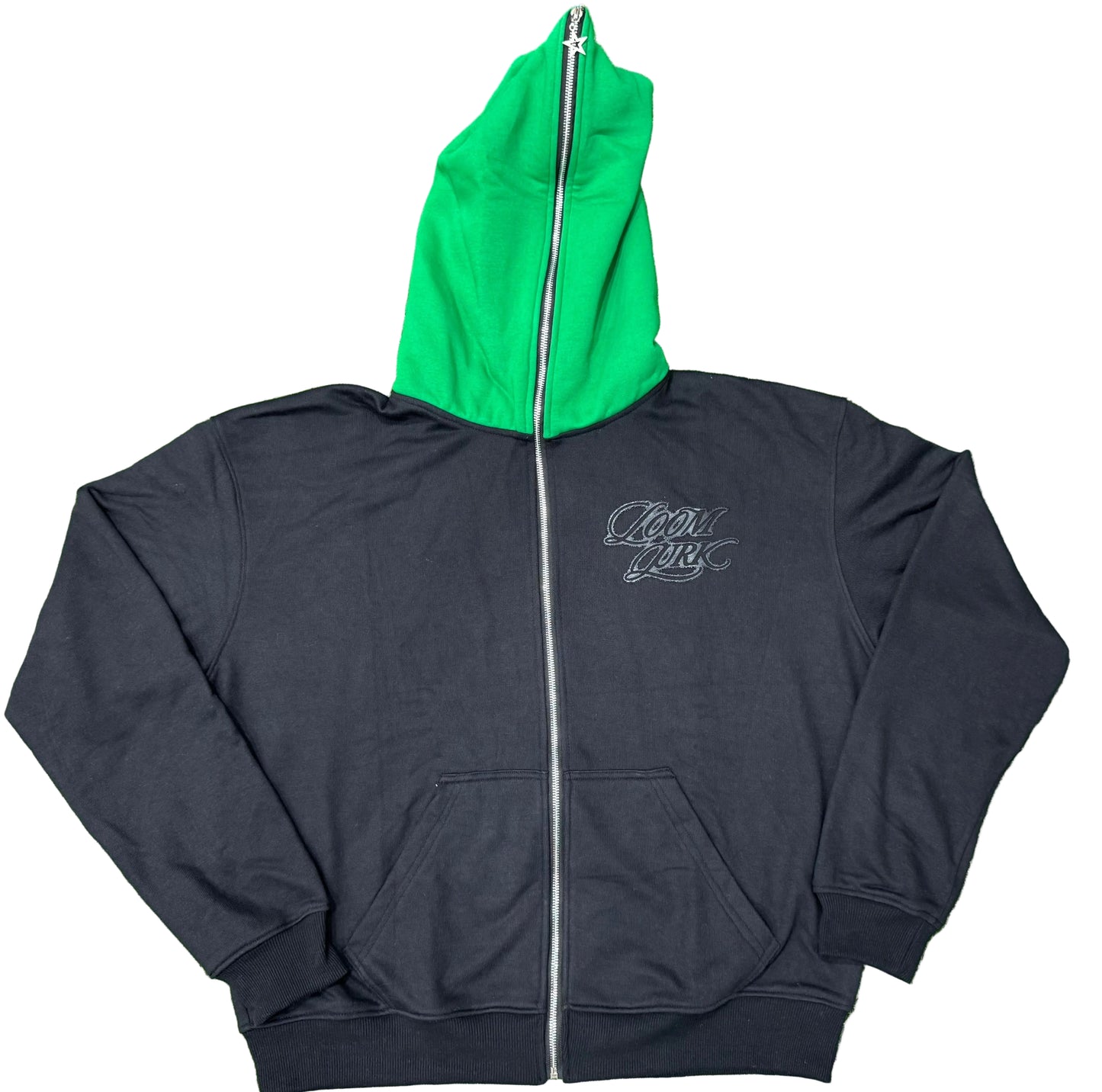 LOOMLURK GREEN CHEETAH HOODIES