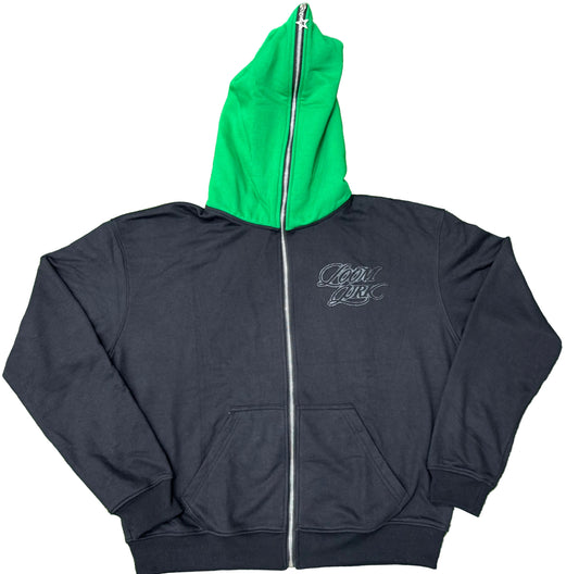 LOOMLURK GREEN CHEETAH HOODIES